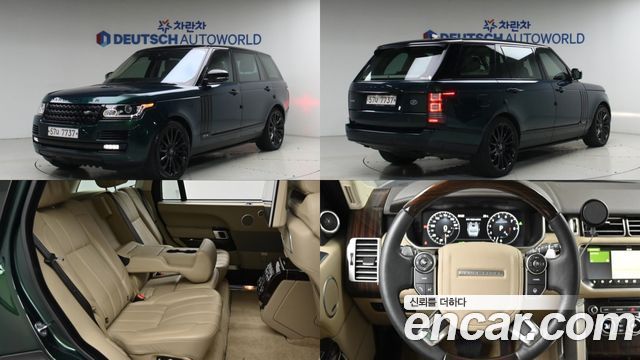 Land Rover Range Rover из Кореи Encar