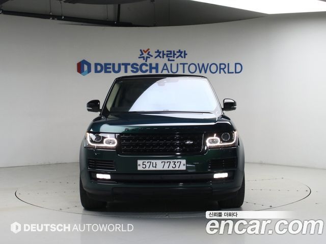 Land Rover Range Rover из Кореи Encar