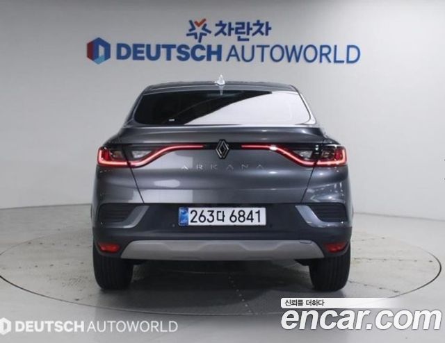 Renault (Samsung) Arkana 1.6 GTe Iconic — пробег 90 км