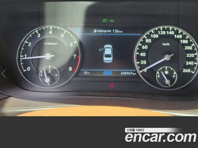 Genesis G90 5.0 AWD Prestige — пробег 245988 км