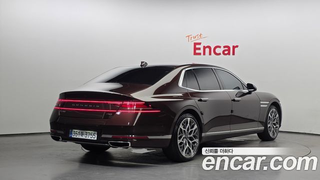 Genesis G90 Gasoline 3.5 Turbo e-S/C AWD — пробег 65 703 км — фото 2 из 5