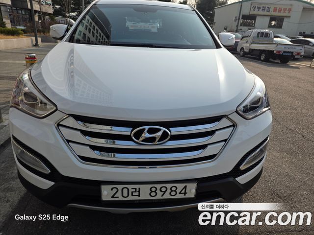 Hyundai Santafe Diesel(e-VGT) 2.0 2WD Morden — пробег 195 619 км — фото 3 из 5