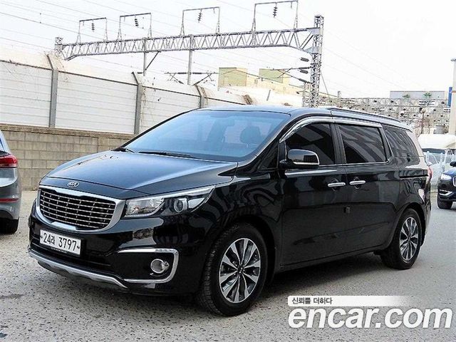 Kia Carnival из Кореи Encar