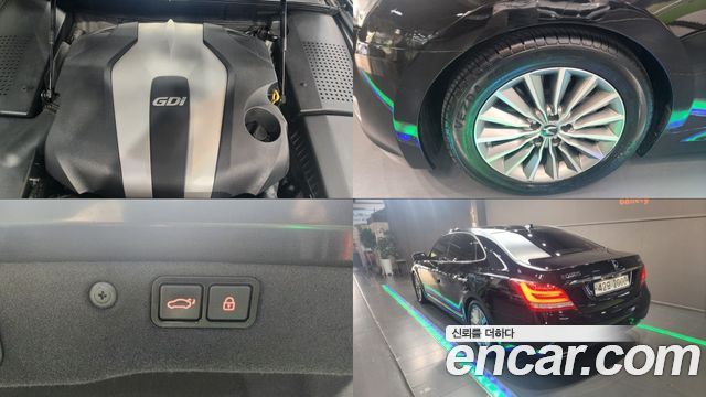 Hyundai Equus из Кореи Encar