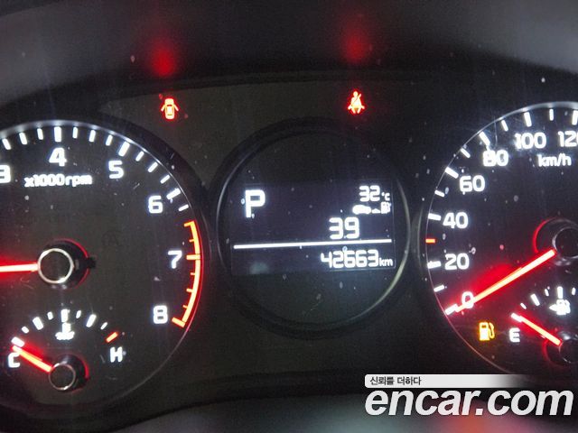 Kia morning Prestige — пробег 42665 км