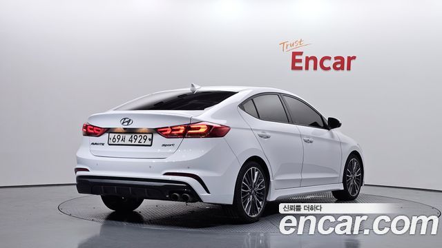 Hyundai AVANTE из Кореи Encar