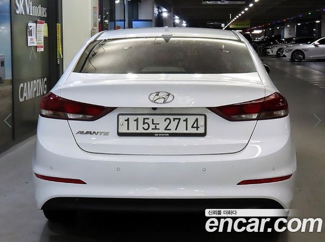 Hyundai AVANTE 1.6 LPI Smart (Rental Car) — пробег 130 884 км — фото 5 из 5