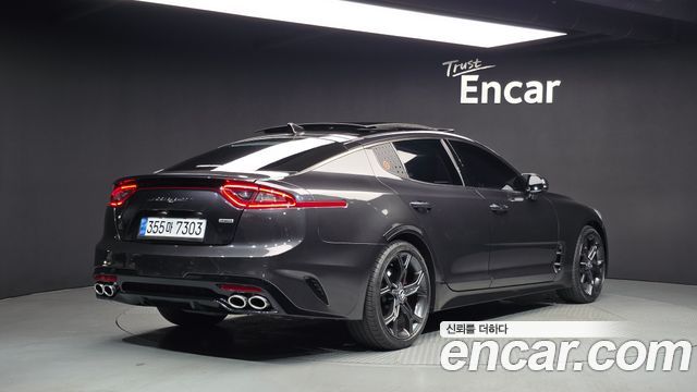 Kia Stinger из Кореи Encar