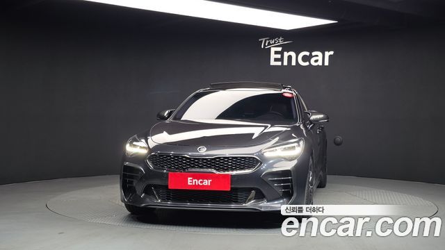 Kia Stinger из Кореи Encar