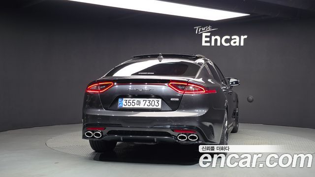 Kia Stinger из Кореи Encar