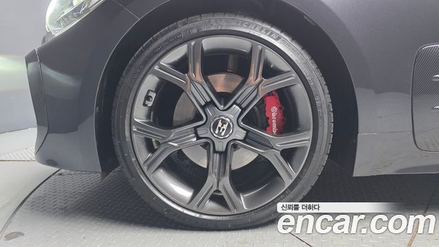 Kia Stinger из Кореи Encar