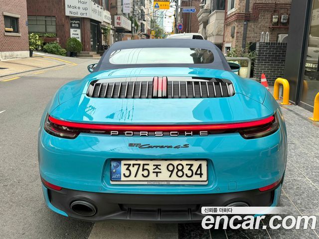Porsche 911 Carrera 4S Cabriolet — пробег 55 000 км