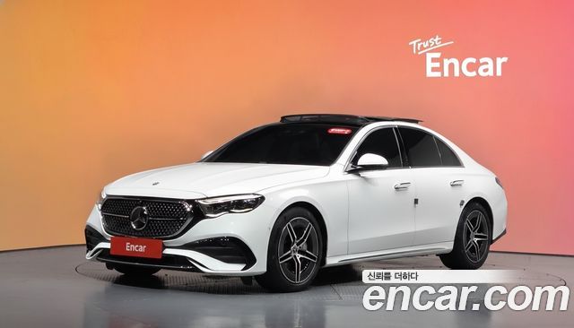Mercedes-Benz E-Class E300 4MATIC AMG Line — пробег 37 258 км — фото 1 из 5