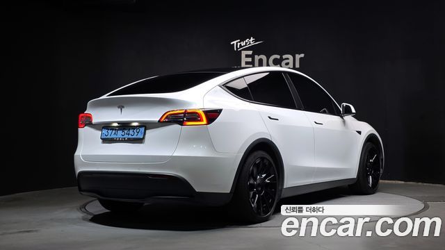 Tesla Model Y из Кореи Encar