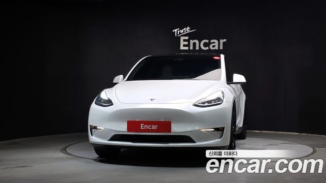 Tesla Model Y из Кореи Encar