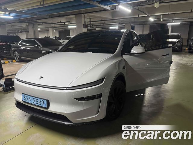 Tesla Model Y из Кореи Encar