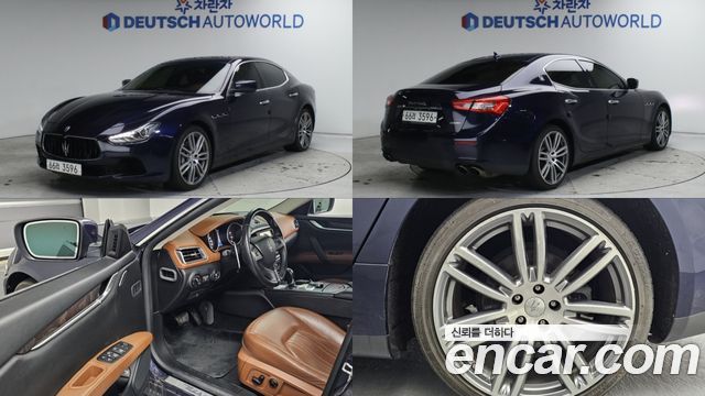 Maserati Ghibli из Кореи Encar