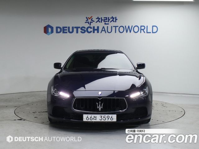 Maserati Ghibli из Кореи Encar