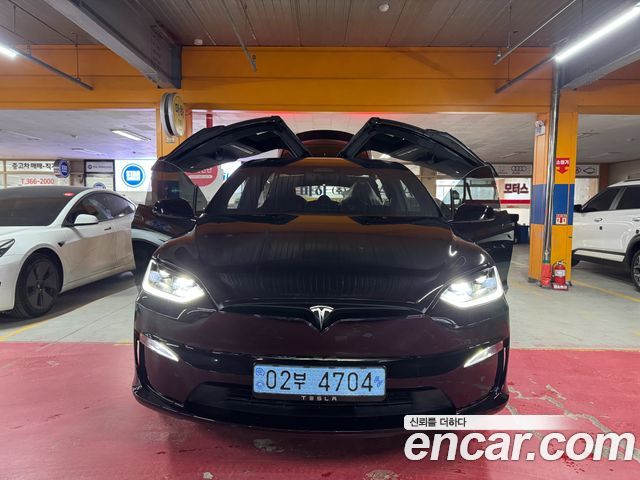 Tesla Model X из Кореи Encar