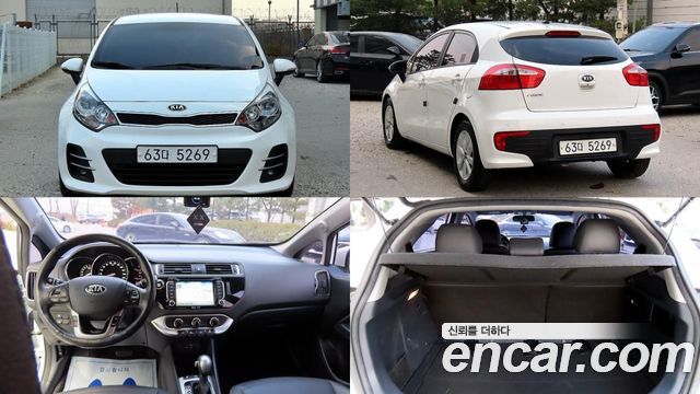 Kia pride из Кореи Encar