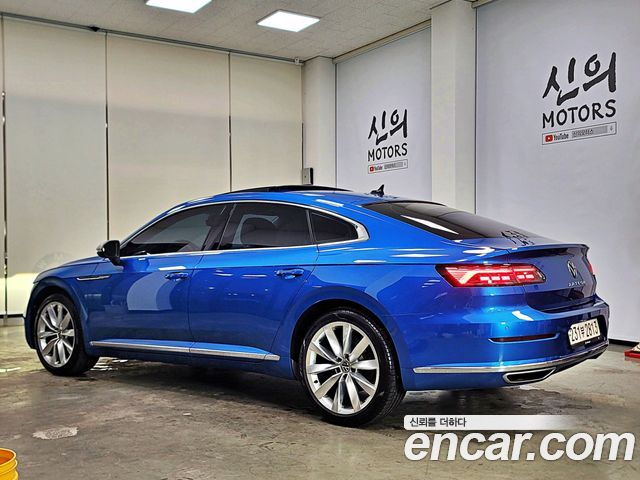 Volkswagen Arteon из Кореи Encar
