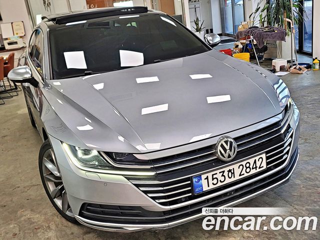 Volkswagen Arteon из Кореи Encar