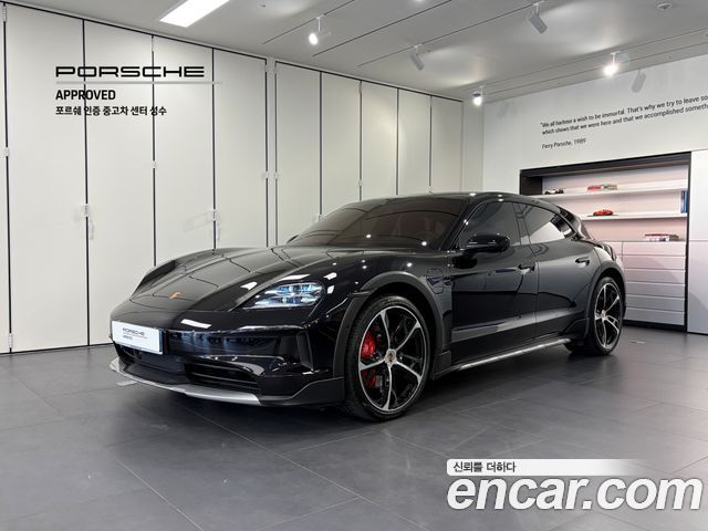 Porsche Taycan из Кореи Encar