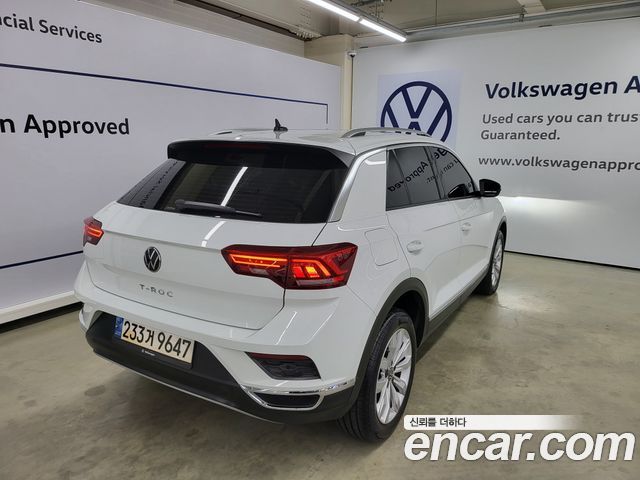 Volkswagen T-Roc из Кореи Encar