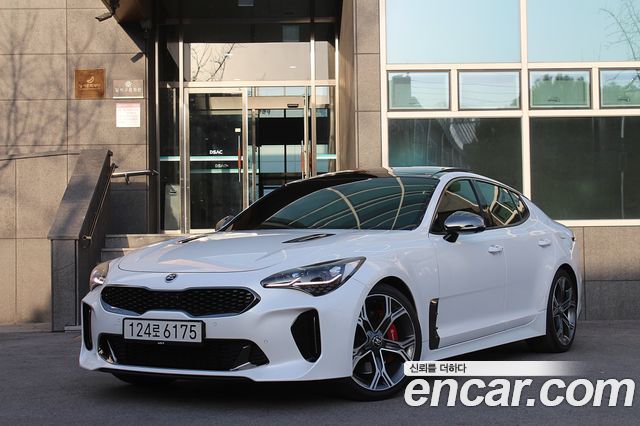 Kia Stinger из Кореи Encar