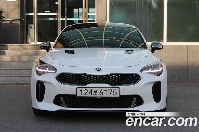 Kia Stinger из Кореи Encar