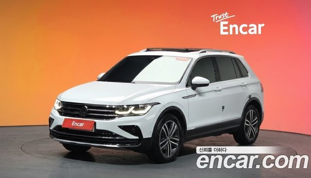 Volkswagen Tiguan из Кореи Encar