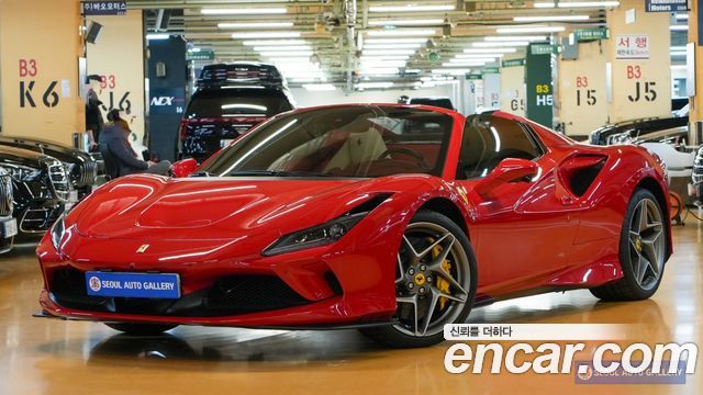 Ferrari F8 из Кореи Encar