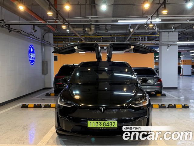 Tesla Model X из Кореи Encar