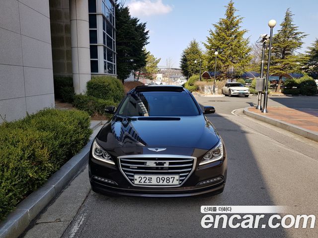 Hyundai Genesis из Кореи Encar