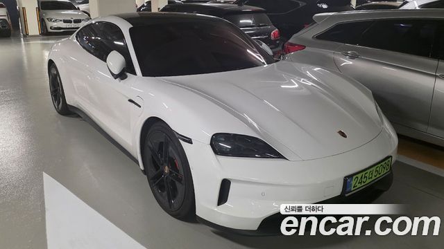 Porsche Taycan из Кореи Encar