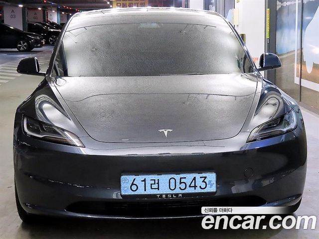 Tesla Model 3 из Кореи Encar