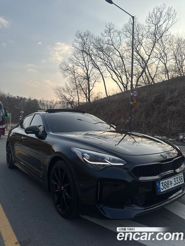 Kia Stinger из Кореи Encar