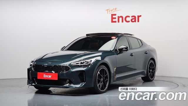 Kia Stinger из Кореи Encar