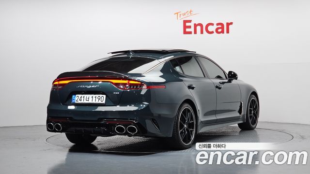 Kia Stinger из Кореи Encar