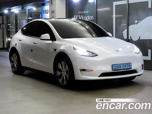 Tesla Model Y из Кореи Encar