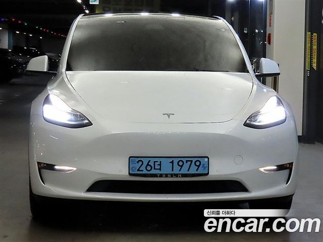 Tesla Model Y из Кореи Encar
