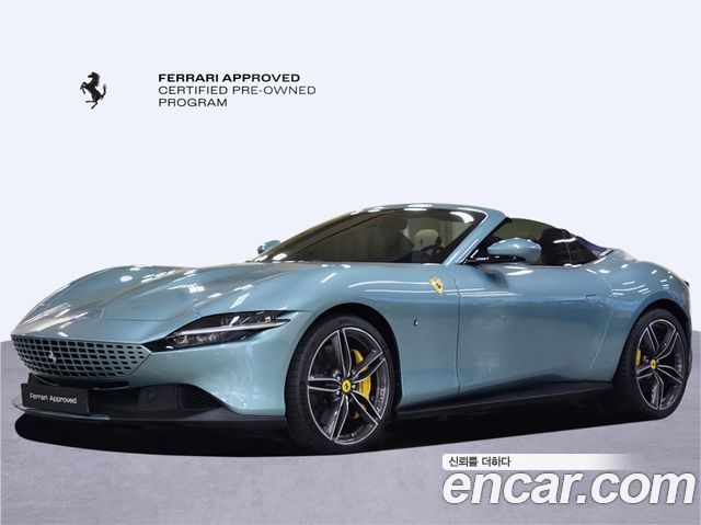 Ferrari Roma из Кореи Encar