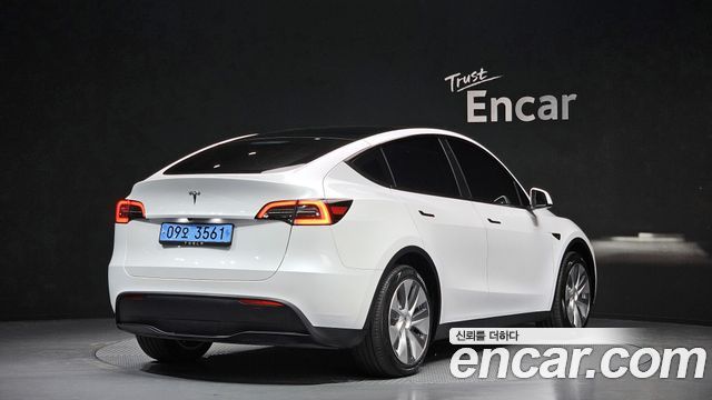 Tesla Model Y из Кореи Encar