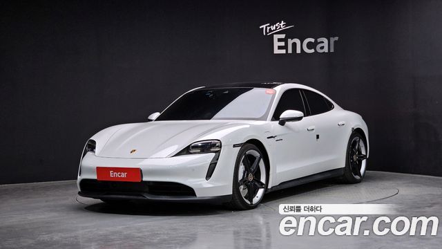 Porsche Taycan из Кореи Encar