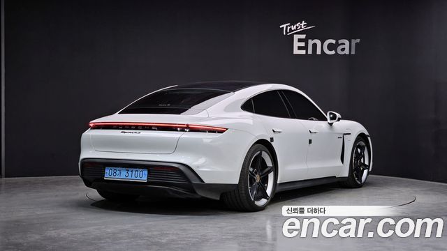 Porsche Taycan из Кореи Encar
