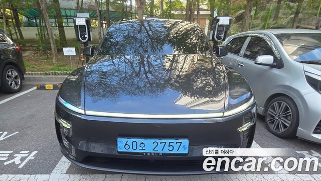 Tesla Model Y из Кореи Encar