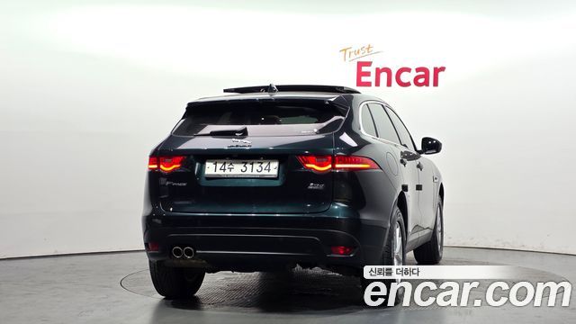 Jaguar F-PACE из Кореи Encar