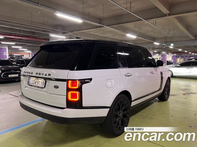 Land Rover Range Rover из Кореи Encar