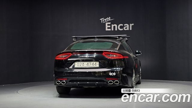 Kia Stinger из Кореи Encar