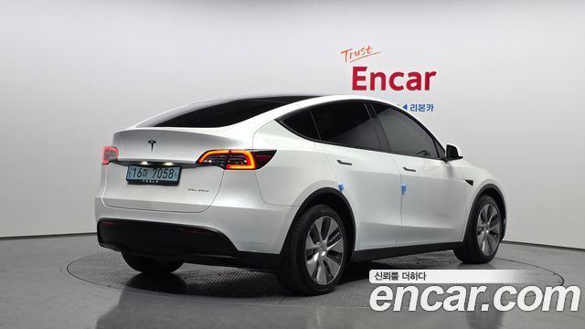 Tesla Model Y из Кореи Encar